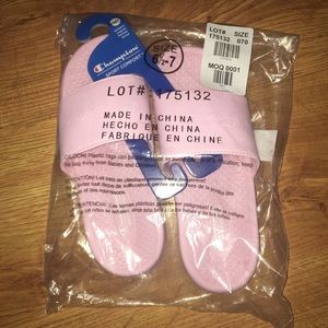 Pink Champion Slides